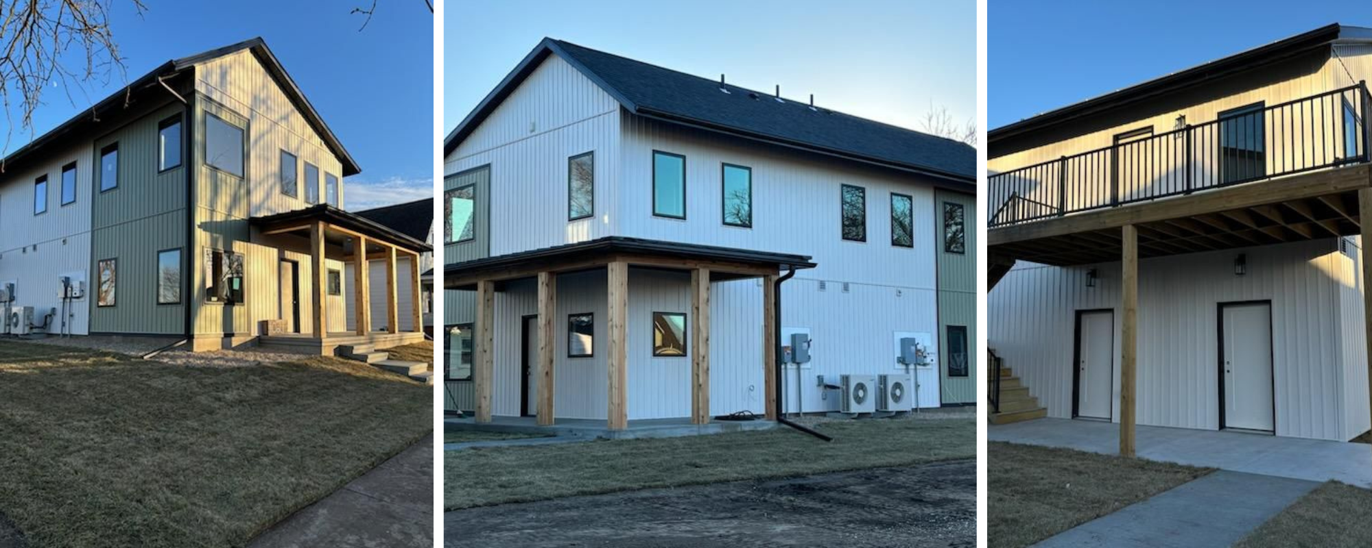 The first three Net Zero Homes